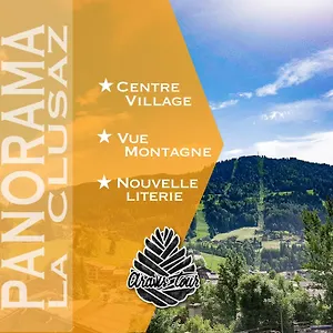Appartement Panorama - Vue Montagne Et Village, Centre - Aravistour